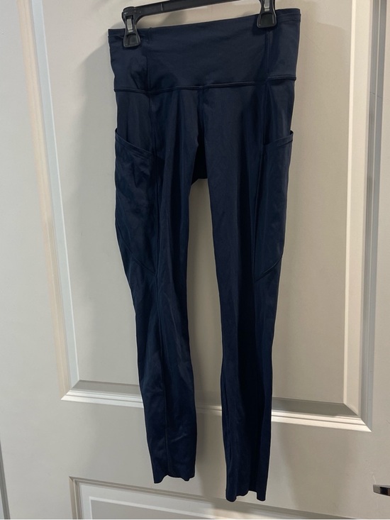 lululemon athletica Pants - lululemon athletica Navy High-Rise Leggings with Side Pockets